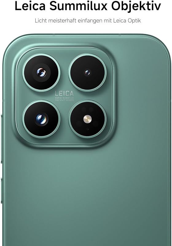17 Smartphone 12+512GB, Unlocked, Leica Summilux, Light Fusion 950, 6330mAh, HyperAI, Schwarz, 3J Garantie