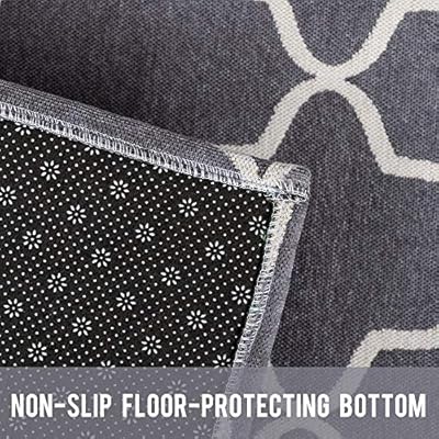 Asrug Moroccan Trellis Non-Slip Area Rug for Living Room Modern Design Carpet Mat for Entry, Patio, High Traffic Areas… 612EB2 dgqL