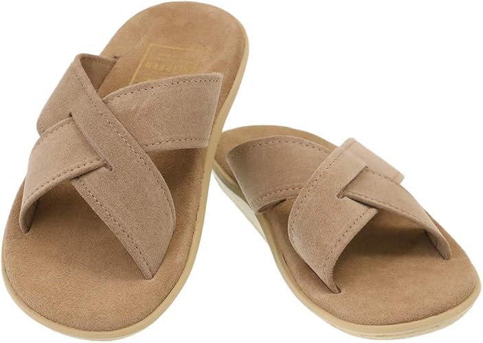 Amazon Island Slipper アイランドスリッパ サンダル メンズ スウェード ハワイ製 Pt223 トープ ベージュ 並行輸入品 Measurement 26 Point 0 Centimeters ファッションサンダル