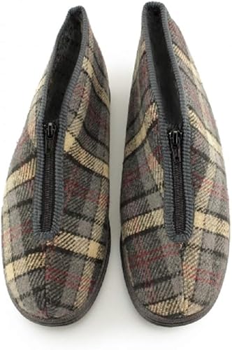 zipper slippers for mens