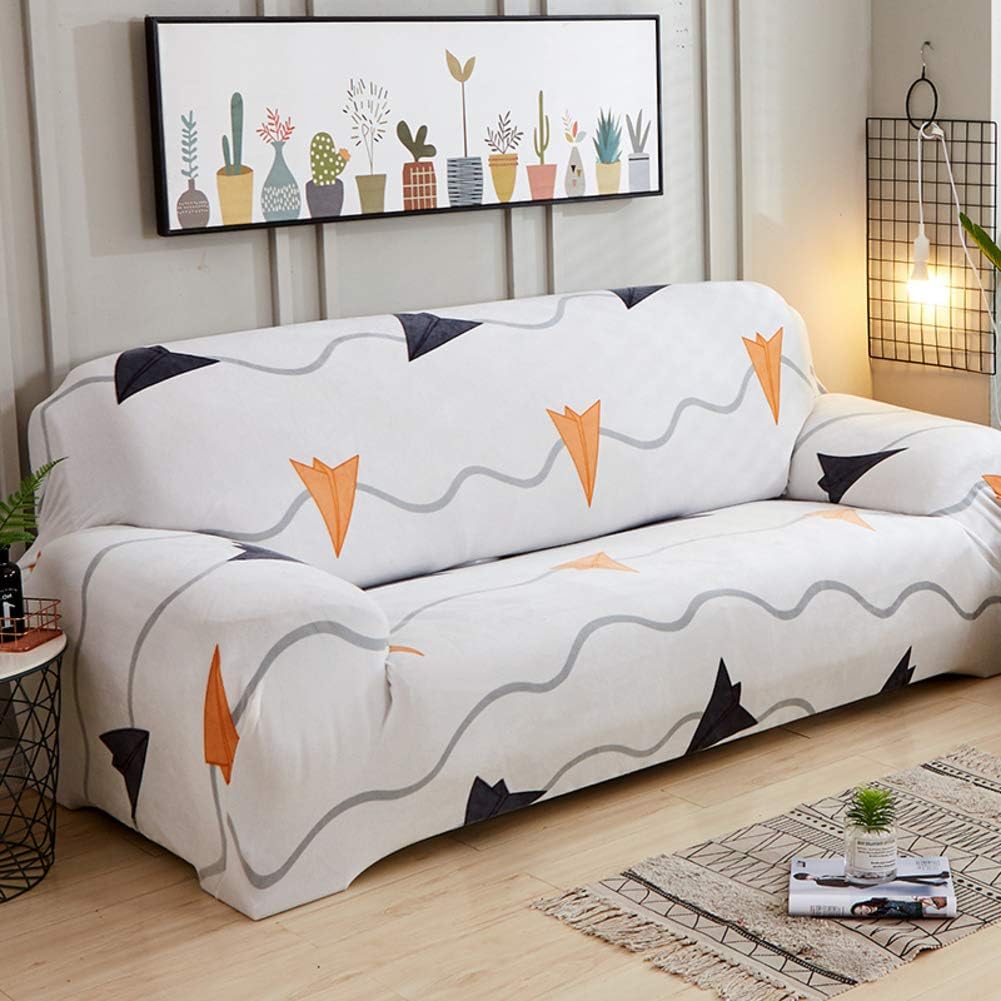 L&VE Stretch Sofa covers, Super soft Jacquard Dirt proof Decor
