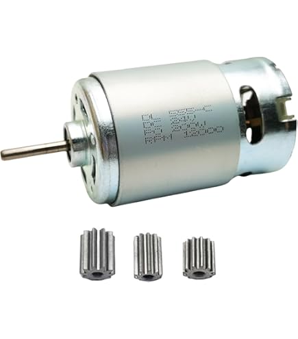 CHANCS 2 stuks RS390 elektromotor DC 12 V 16000 tpm 12