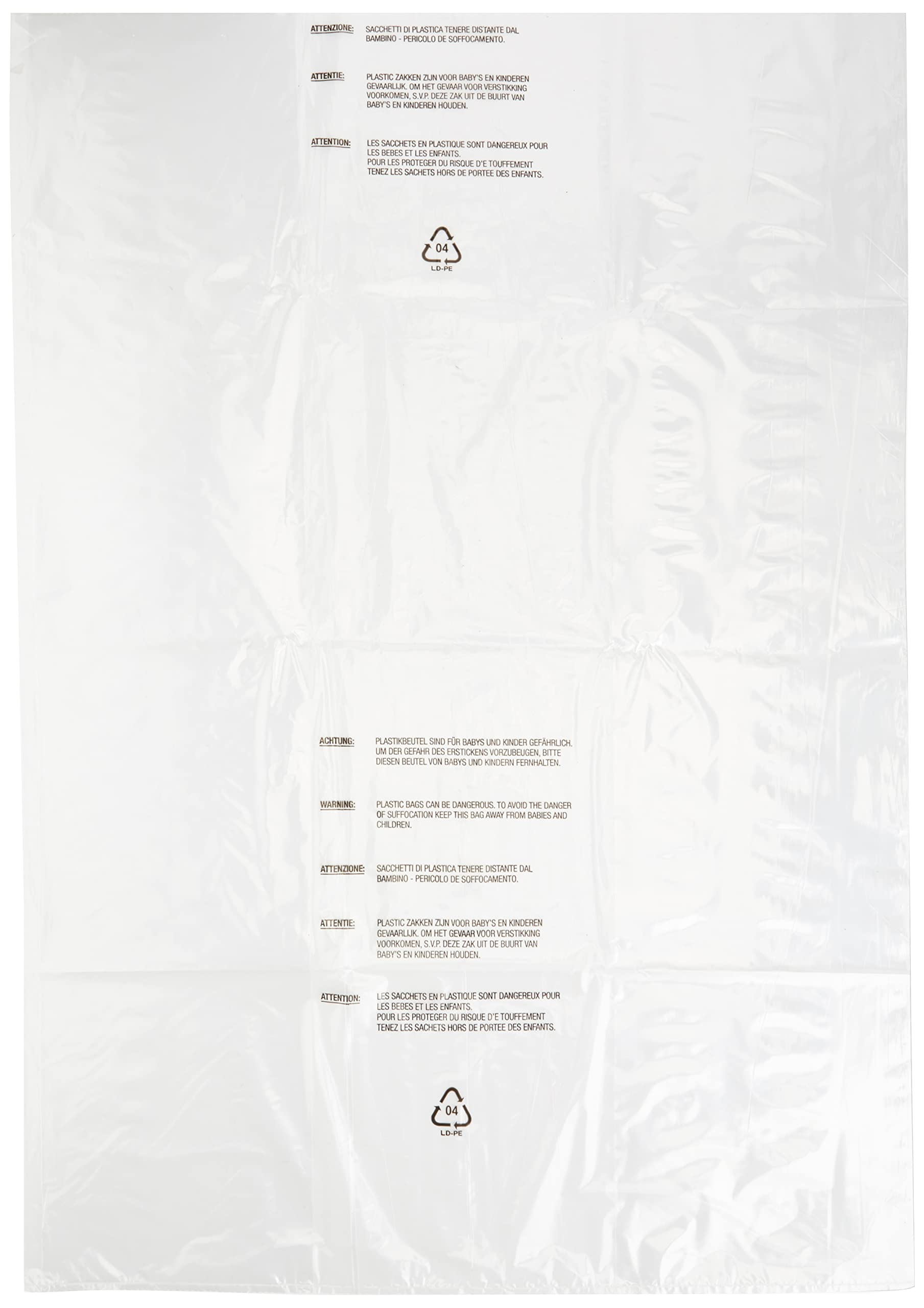 Dahle Office Technology Shredder Collection Bag 160 L Transparent