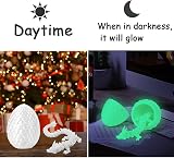 YILCER 12 Inch 3D Dragon Egg Toy Luminous Eco Safe Upgraded Joints view 2