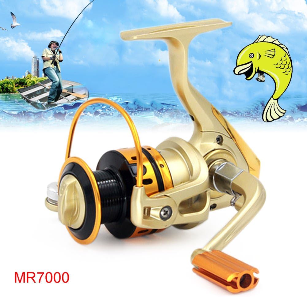 Stome Home Metal 10 Ball Bearing Saltwater Freshwater Fishing Spinning Reel Mr7000 Amazon Co Uk Sports Outdoors