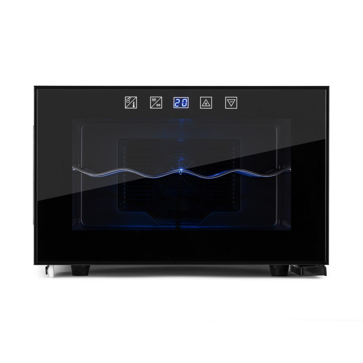 Buy Klarstein Reserva Picola Black Edition Wine Fridge,25 L, 8