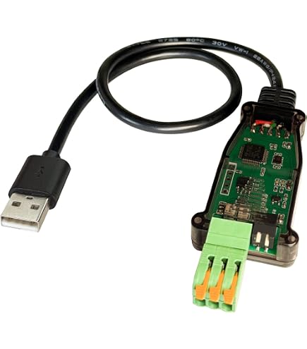 Amazon.com: Kvaser Leaf V3 CAN FD Interface, cable electrónico USB