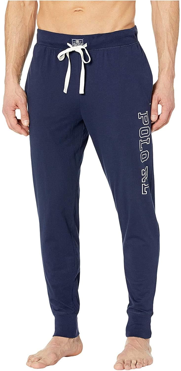 Buy Polo Ralph Lauren Men's Knit Jersey Jogger Pants (Cruise Navy, 2X