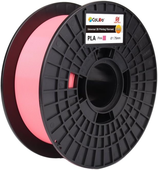 Colido 3D Printing Filament PLA 1.75mm Spool Pink, 1KG