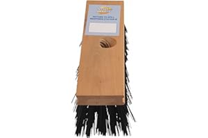Spill Magic 204BR Removable Broom Head with Heavy Duty Bristles for Swab Spill Kit