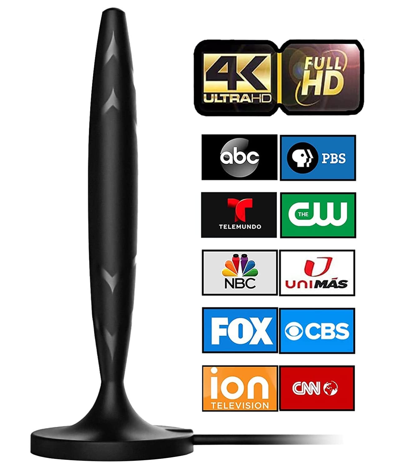WeGuard HDTV Antenna - 4K 1080P, 130 Miles