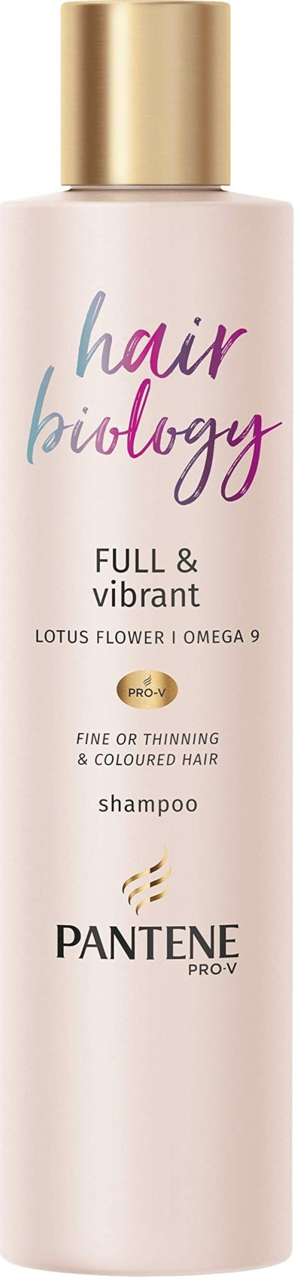 Pantene Shampoo Full and Vibrant 250 ml - Hair Biology Pro-V for Volume