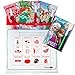 Disney's Characters Magic Pen Painting Activity Books, Set for Girls with ZIPPER BAG. Includes: Sisters Forever Frozen, Princess Happily Ever After and Enchanted Stable, Minnie Moments coloring books.