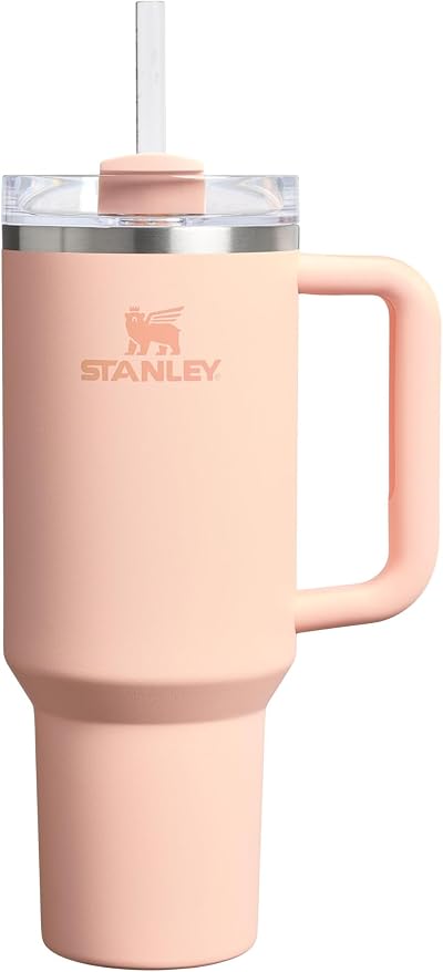 Stanley Quencher H2.0 FlowState Tumbler 1.2L Orange Cream - Cold 11h Ice 48h