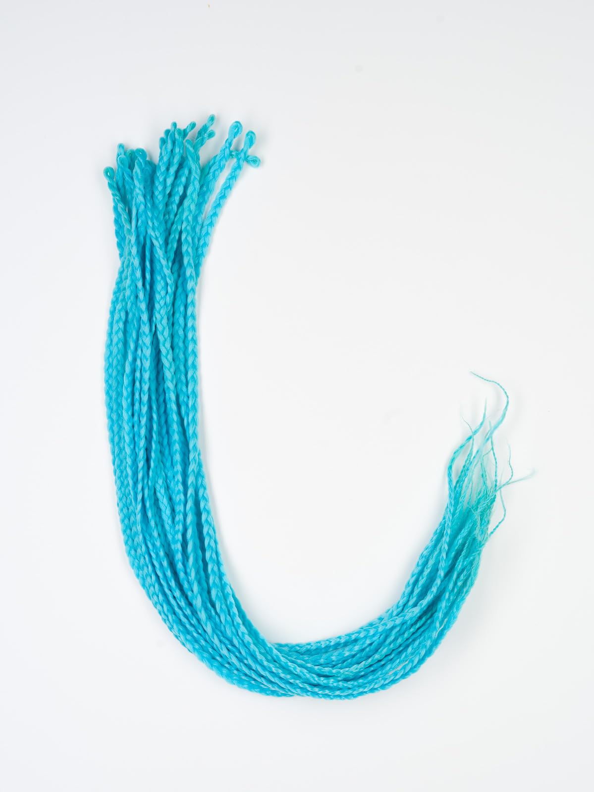 DreadLab - Box Braids Pre-Looped Senegalese Twists Single Ended (24"/ 60cm) (#31 Light Cornflower Blue)