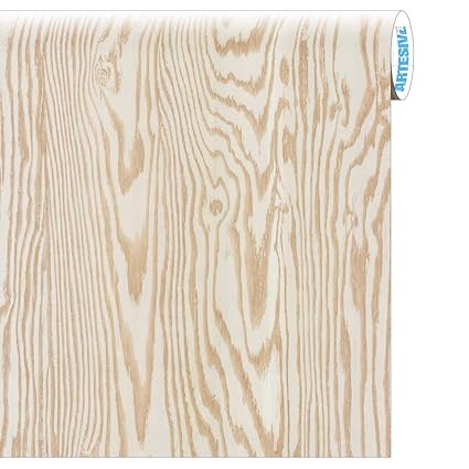 Artesive Wd 058 Frassino Sbiancato Larg 60 Cm Al Metro Lineare Pellicola Adesiva In Vinile Effetto Legno Per Interni Per Rinnovare Mobili Porte E
