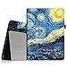 Fintie Folio Case for iPad 4th Generation (2012 Model ), iPad 3rd Generation (2012 Model ), iPad 2 (2011 Model ) 9.7 inch Tablet - Smart Stand Protective Cover with Auto Sleep Wake, Starry Night