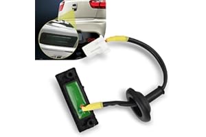 fasebeek 1 PC Car Tailgate Opening Button, Trunk Lock Cover Opening Release Switch Button, Replacement OEM Number 81260-1W220 Accessories, for Kia Rio/Pride 2012 2013 2014 2015 2016 2017 (Black)