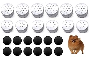 CHENGXINWENHUA 12 Pack Dog Nose Metal Container with 12 Magnetic Dog Scent Work Tins Dog Scent Training Box Dog Scent Training Kit Smell Training Canisters Aluminum Cans for Dogs Training (12pc S)