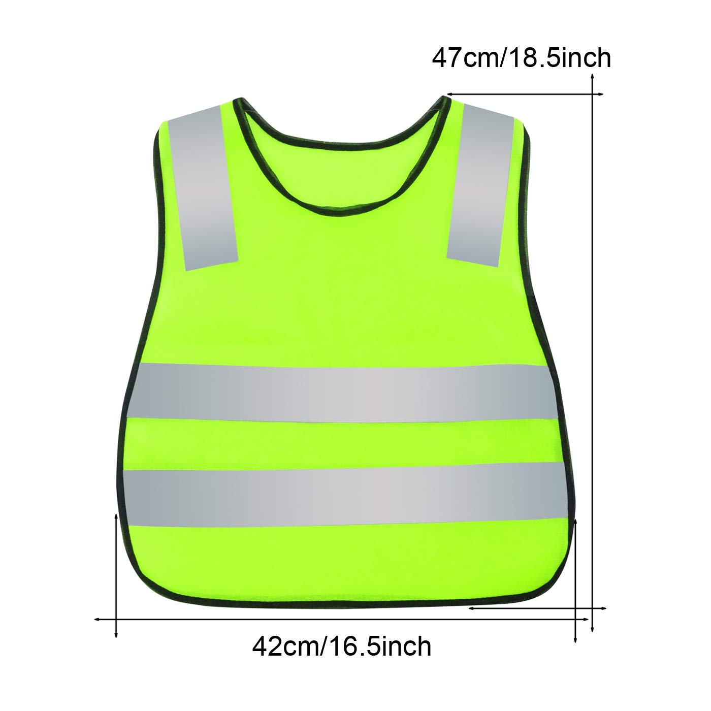 neon blue vest