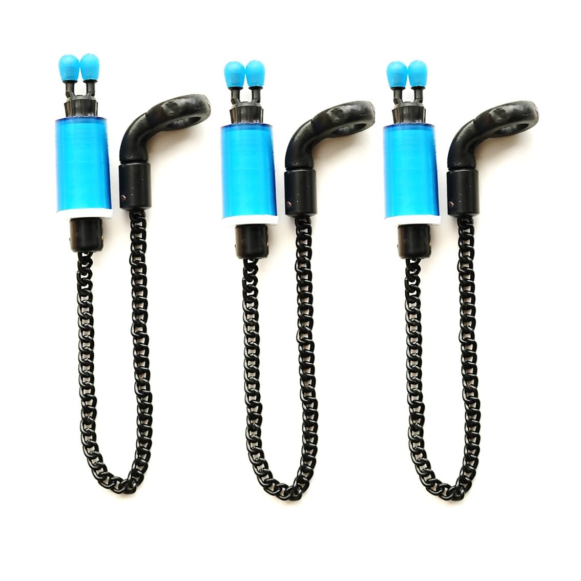 3 TBNS Bite Indicators Bobbins Carp fishing Tackle for Bite Alarms and bank sticks (Blue)