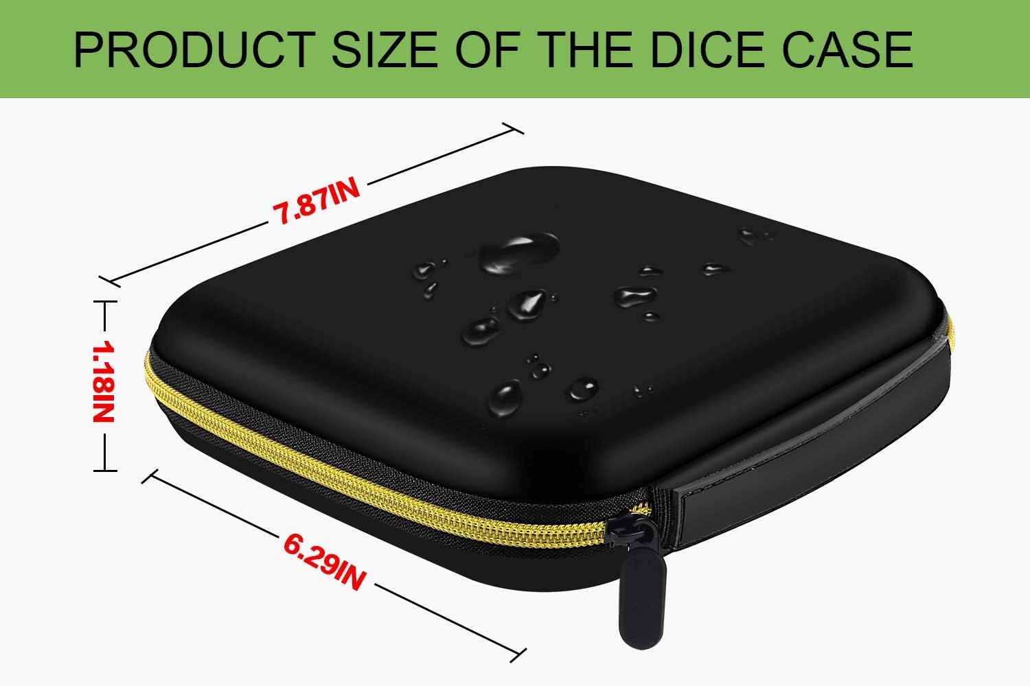 ALKOO Dice Box Case Tray Compatible with DND Dice, Roleplaying Game as Dungeons and Dragons - Image 4
