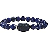 CHTRYTOM 𝟖𝐌𝐌 𝐍𝐚𝐭𝐮𝐫𝐚𝐥 𝐒𝐭𝐨𝐧𝐞 𝐁𝐞𝐚𝐝𝐞𝐝 Bracelets for Women Men 𝐒𝐞𝐦𝐢-𝐏𝐫𝐞𝐜𝐢𝐨𝐮𝐬 𝐆𝐞𝐦𝐬𝐭𝐨𝐧𝐞 Bead Bracelet 𝐒𝐭𝐫𝐞𝐭𝐜𝐡 𝐂𝐫𝐲𝐬𝐭𝐚𝐥 Round Beads Bracelet Amethyst Jewelry