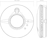 Fireangel FP1640W2-R Pro Connected Smart Smoke Alarm White view 6