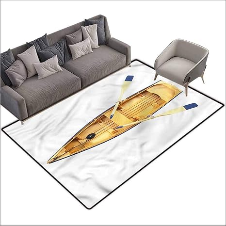 Amazon Com Office Chair Floor Mat Foot Pad Oar Wood