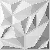 Art3d 20 Pack Decorative 3D Wall Panels for Interior Wall Decor Living Room, 11.8"x11.8" Cover 19 Sq.Feet White PVC Panels for Bedroom TV Background Gaming Room Decor