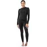 Fruit of the Loom womens High Neck Top and Legging Thermal Set