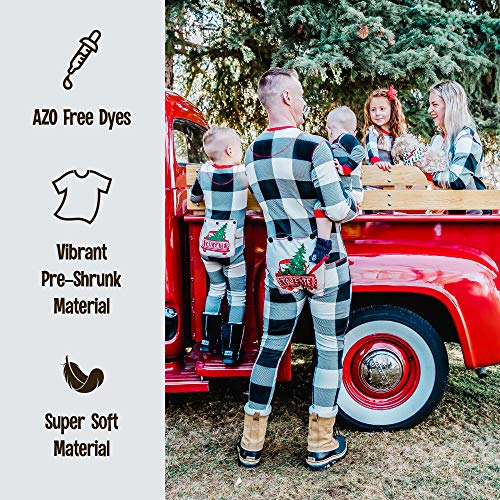 LazyOne Flapjack, Matching OnePiece Pajamas with Drop Seat, Adult XS