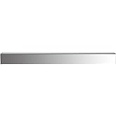 Gallery Solutions 22" Mirrored Floating Wall Shelf Ledge Silver