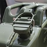 Faithfull 20 Litre Steel Jerry Can UN & UK Certified Green Fuel Container view 4