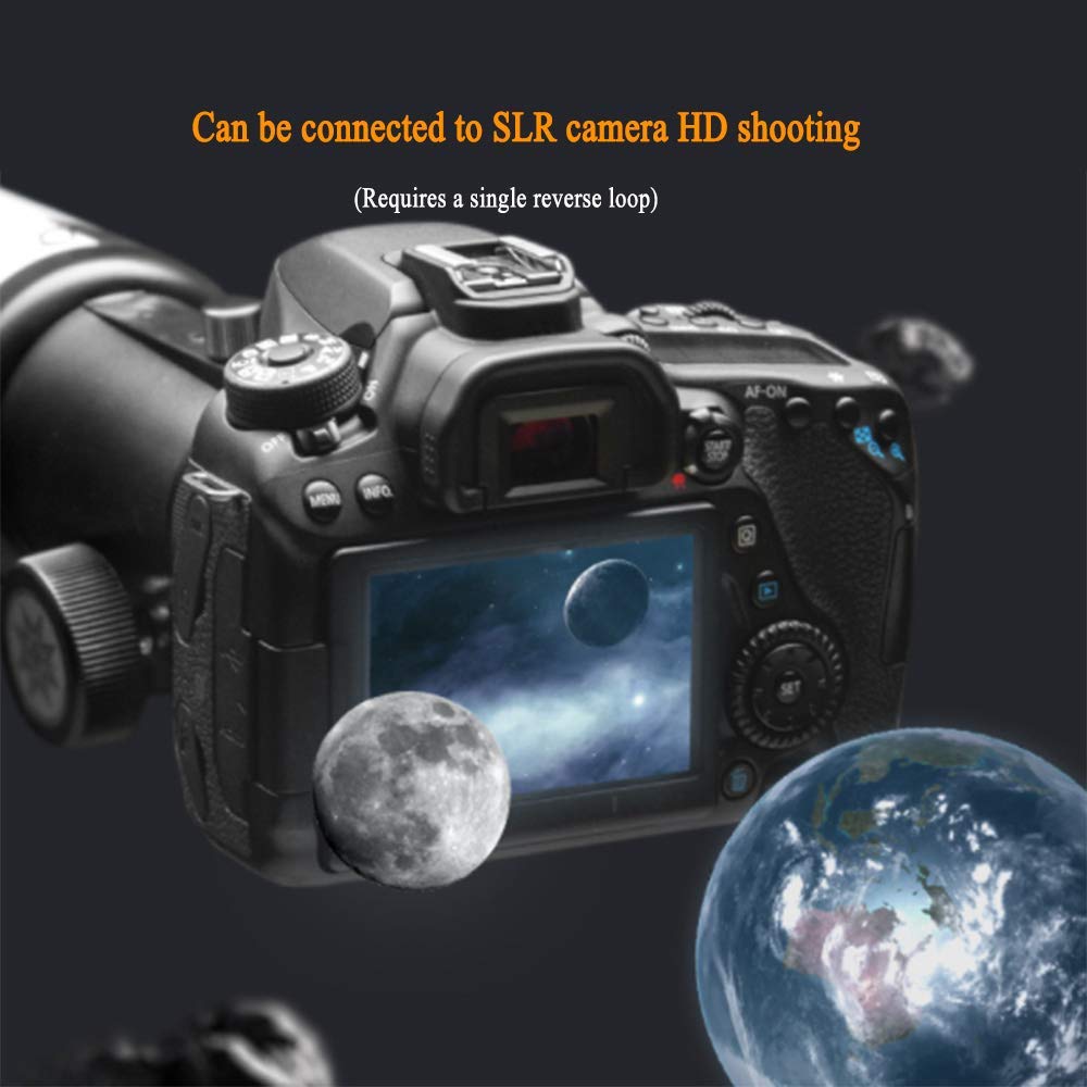 HGERFXC Telescopio, Refracción Astronómica Lente Óptica de Vidrio ...