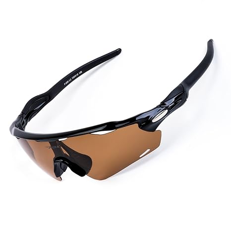 BATFOX Polarisierte Sonnenbrillen Fahrradbrille Radbrille Sportbrille Herren Damen für Radsport Fahrrad Baseball Skifahren Sp