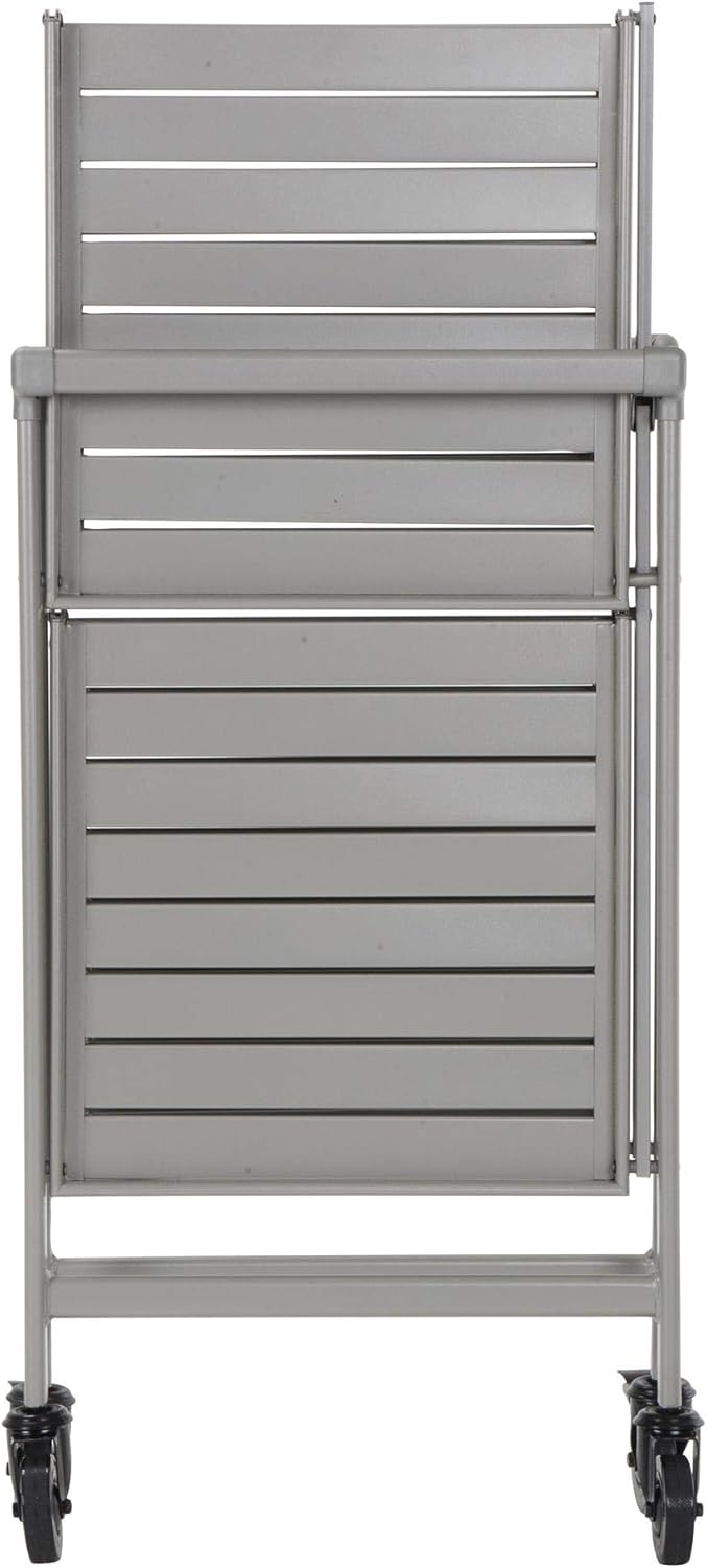 cosco serving cart folding gray on Home Kitchen Cosco Indoor Outdoor Serving Cart Ruby Red Folding Home Bar Furniture