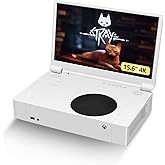 G-STORY 15.6" Portable Monitor for Xbox Series S 4K Portable Gaming Monitor IPS Screen for Xbox Series S(not Included) with T