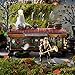 Department 56 Snow Village Halloween Accessories Haunted Rails Scary Ghost Hauler Lit Figurine, 4.41 Inch, Multicolor