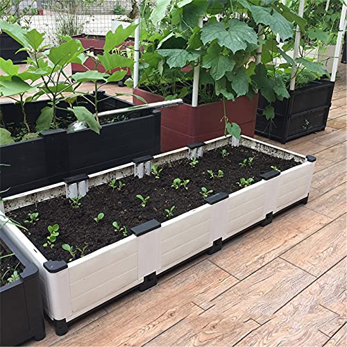LLFF Hochbeet Pflanzbeet Gemüsepflanze Hochbeet, Garten Pflanzer Box für Blumen Gemüse, Outdoor Indoor Pflanzkasten… – Bild 7