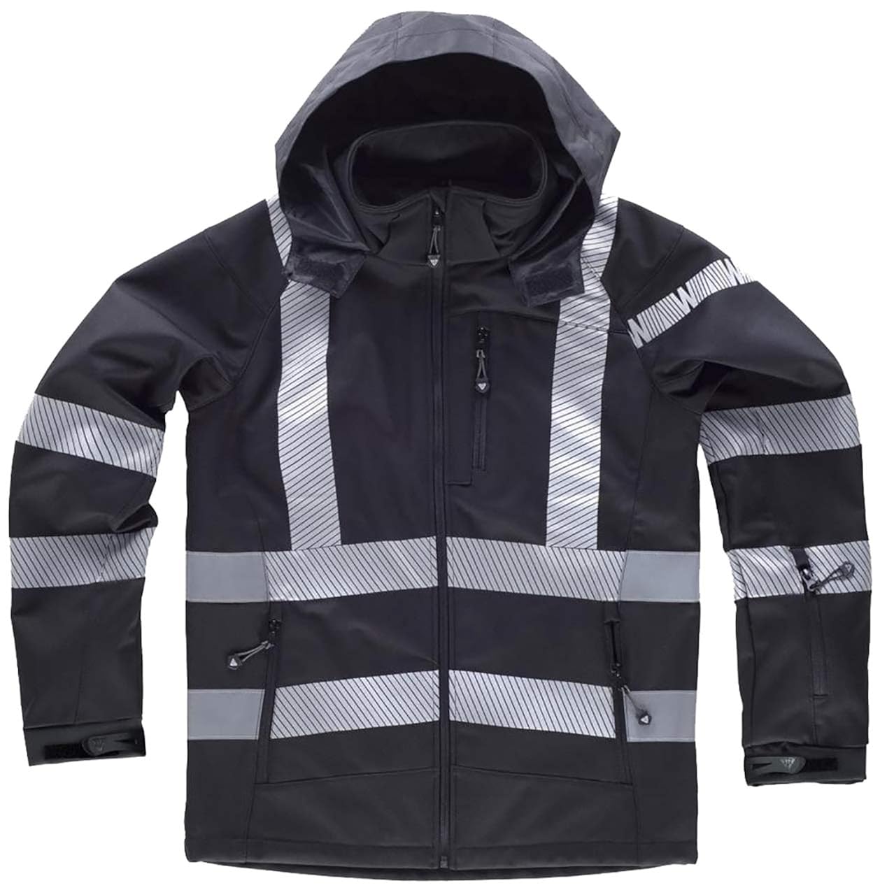 Prevención y seguridad Unisex Cosidas y Pegadas Membrana Interior  Transpirable WorkTeam Chaqueta Workshell con Cintas Reflectantes Alta  Capacidad Térmica y Capucha Repelente al Agua Chaqueta Cortavientos  Bricolaje y herramientas mdalsoft.com