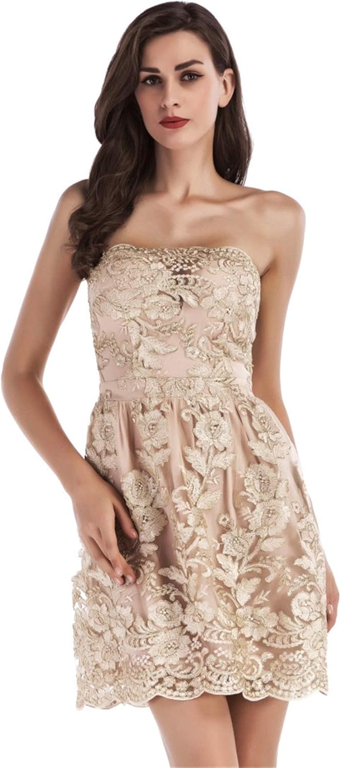 scalloped tube midi dress