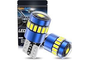 194 LED Bulbs Blue, T10 168 175 2825 W5W T10 3014 Chipsets for Car Interior Dome Map Door Courtesy License Plate Dashboard Li