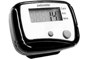 UGPLM Pedometer for Walking Counters Clip on Comfortable Step Portable for Hiking Kids Adults Jogging Seniors Outdoor Sports