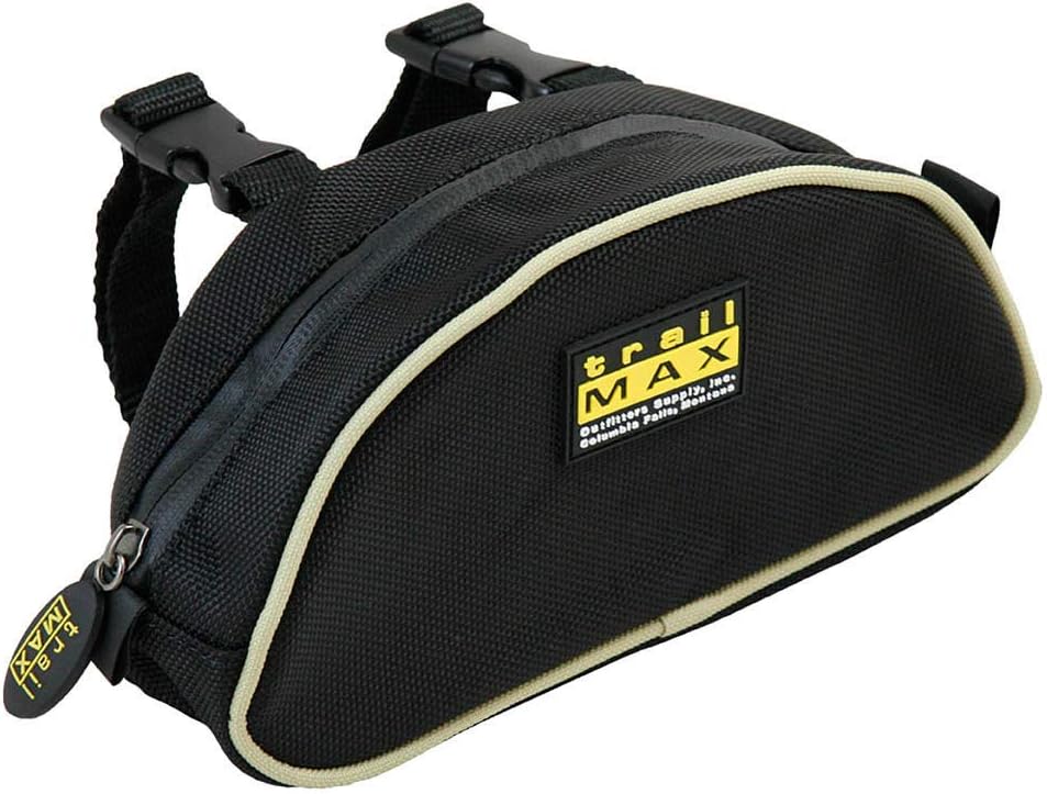 TrailMax 500 Series Saddle Pommel Pocket Saddle Bag for Horse Trail Riding, 1680-denier Water Resistant Nylon, fits Western & Endurance Saddles, Available in Black, Glacier Blue & Lava Red