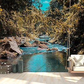 Wall Mural Landscape Removable Wallpaper Wall Sticker for Bedroom Living Room - 66x96 inches