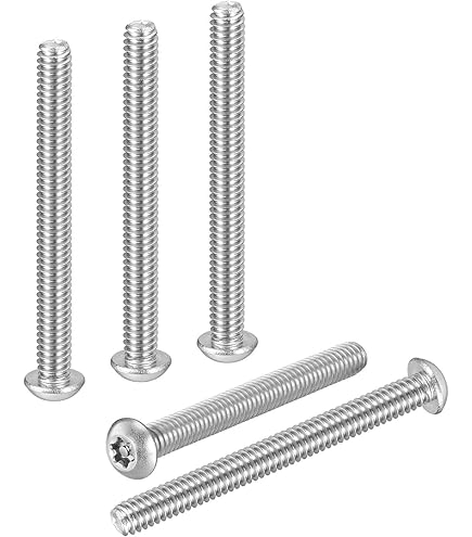 BinifiMux 50pcs T20 M4 Torx Bolts Button Pin In Head Security Screws