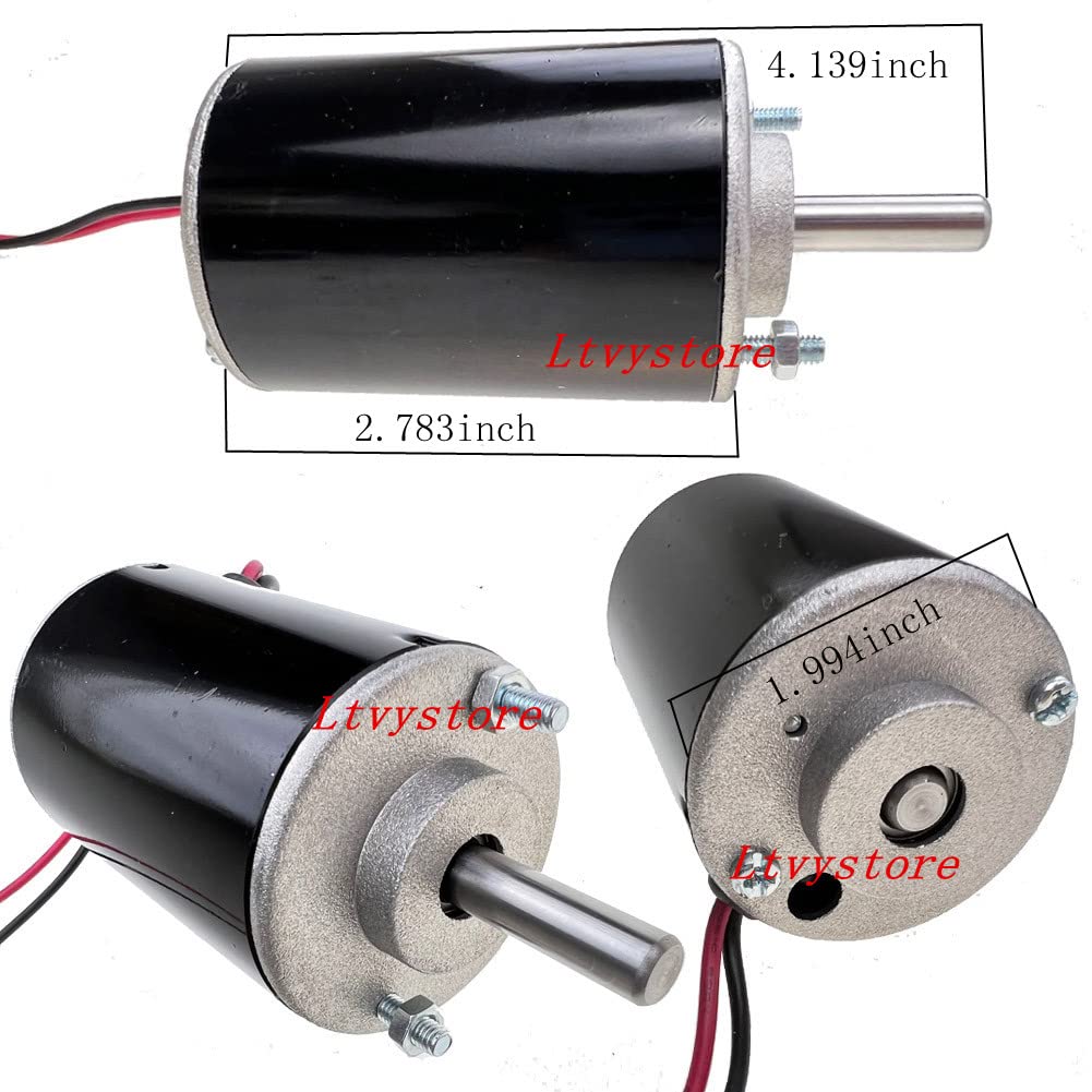 Permanentmagnet-Gleichstrommotor 30W – 12V/24V, 3500/7000 U/min, Hohes Drehmoment, CW/CCW – Perfekt Für DIY & Maschinenbau