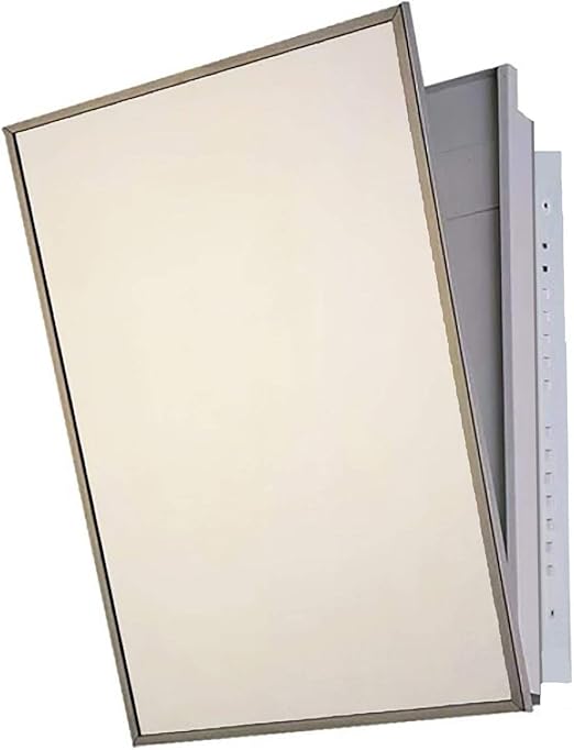 Amazon Com Ketcham 174 Hc Accessible Series Recessed Mounted Medicine Cabinet Stainless Steel Framed Mirror 18 X 24 Kitchen Dining