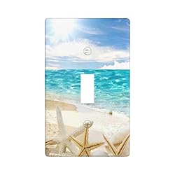 Beach Seashells Ocean Light Switch Cover Decorative